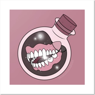 Vampire Dentures Posters and Art